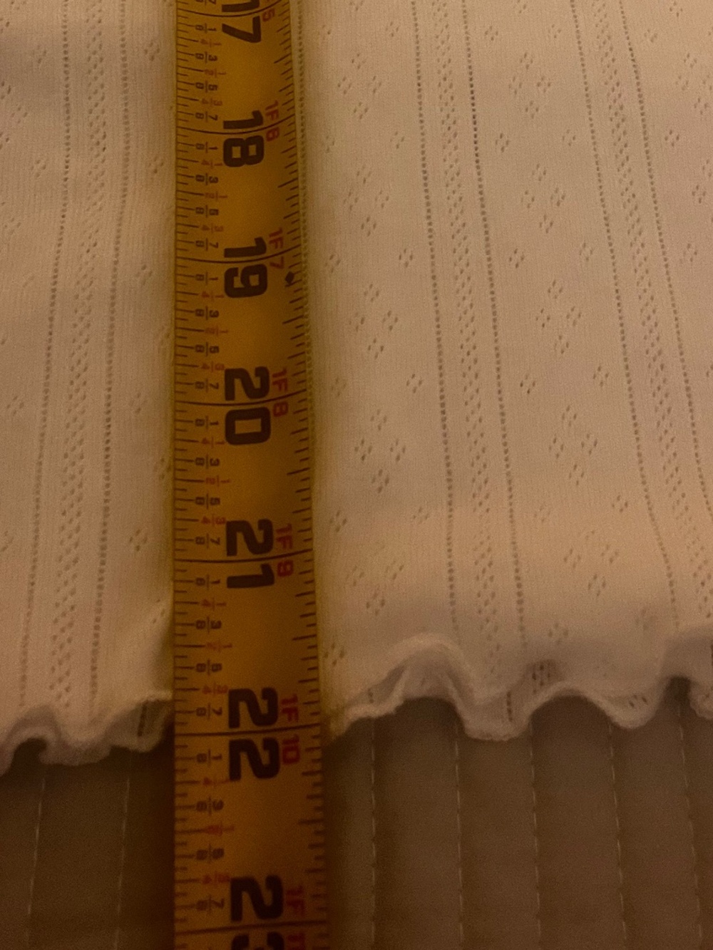 Splendid Ribbed Top Size XL White - Picture 7 of 9